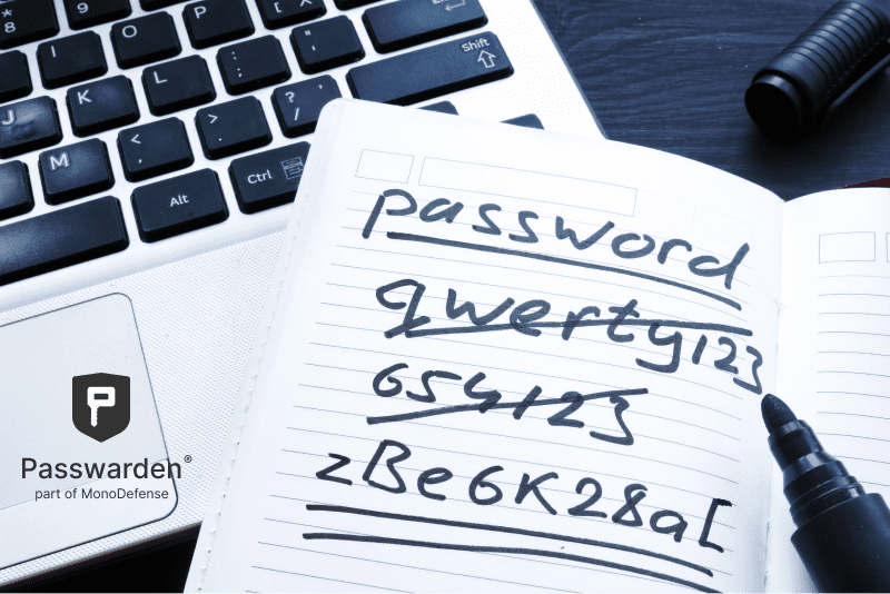 Setting a strong Master Password for a password manager
