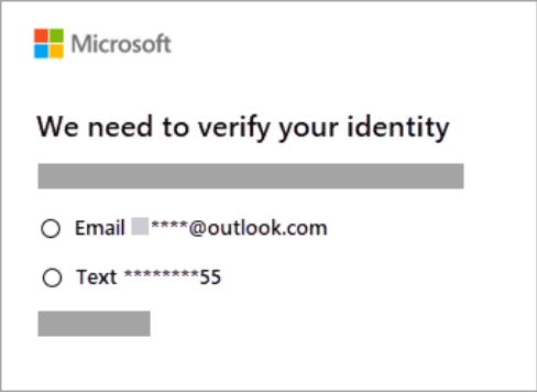 Verify Your identity