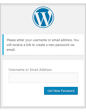 Username or Email Address