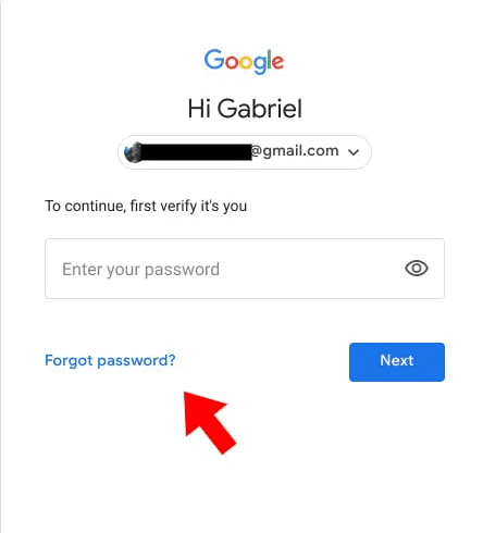 Forgot Password
