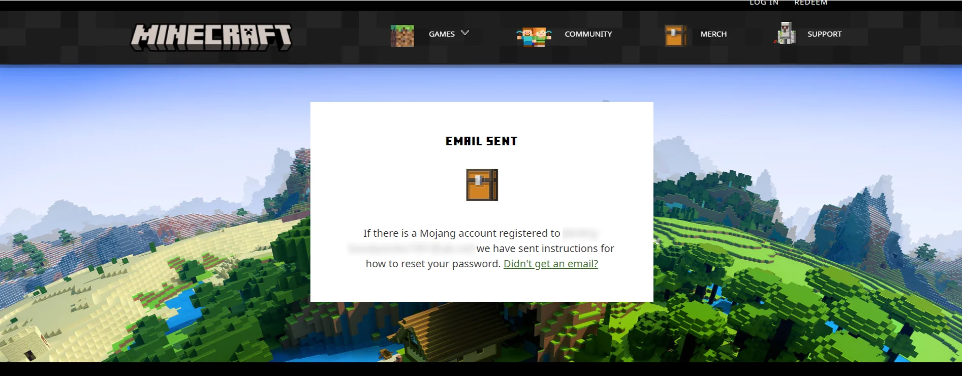 I forgot my minecraft email I used to migrate from mojang to - Microsoft  Community