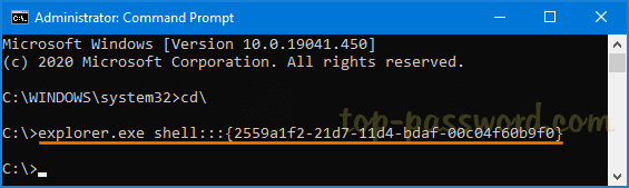 Administrator Command Prompt
