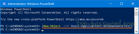 Windows Power Shell
