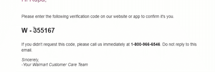 Walamart Verification