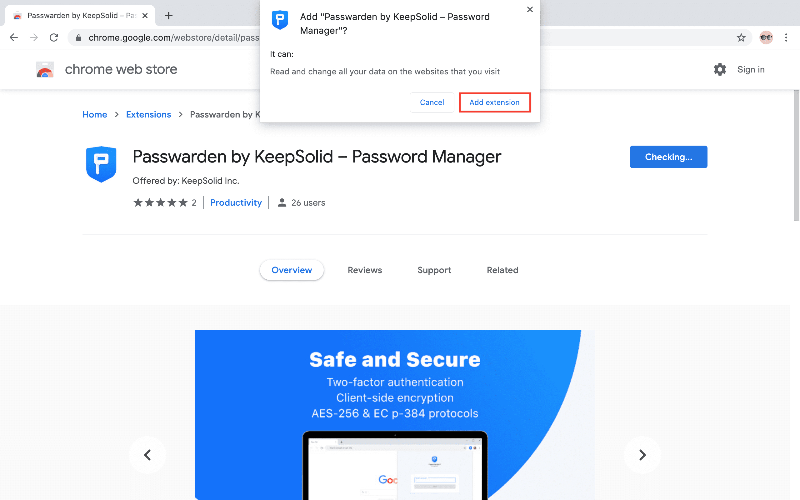 Chromeパスワード管理拡張機能の始め方