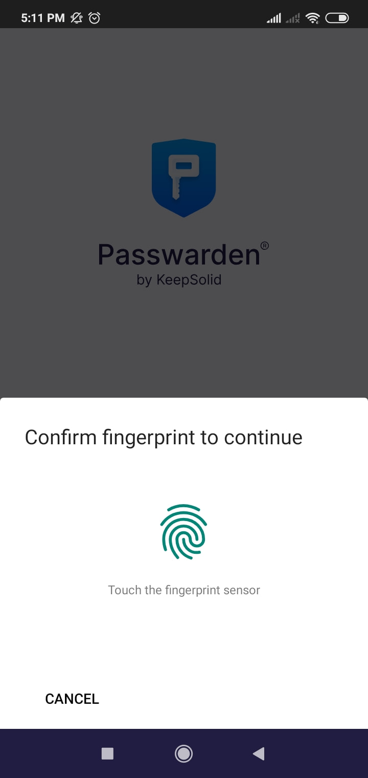 How to Unlock Our Password Manager with a Fingerprint on Android