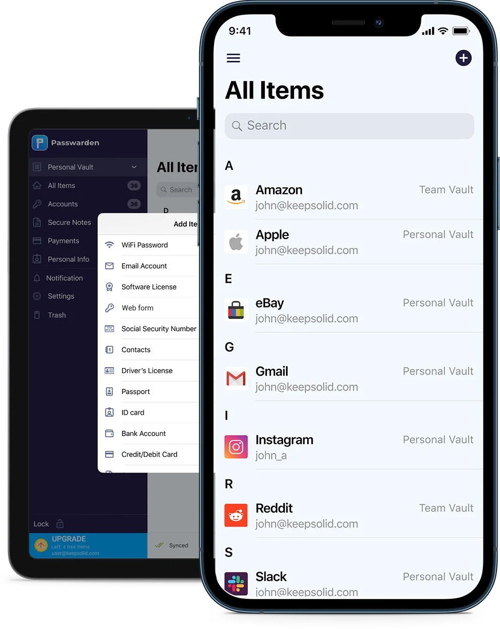 passwarden screenshot